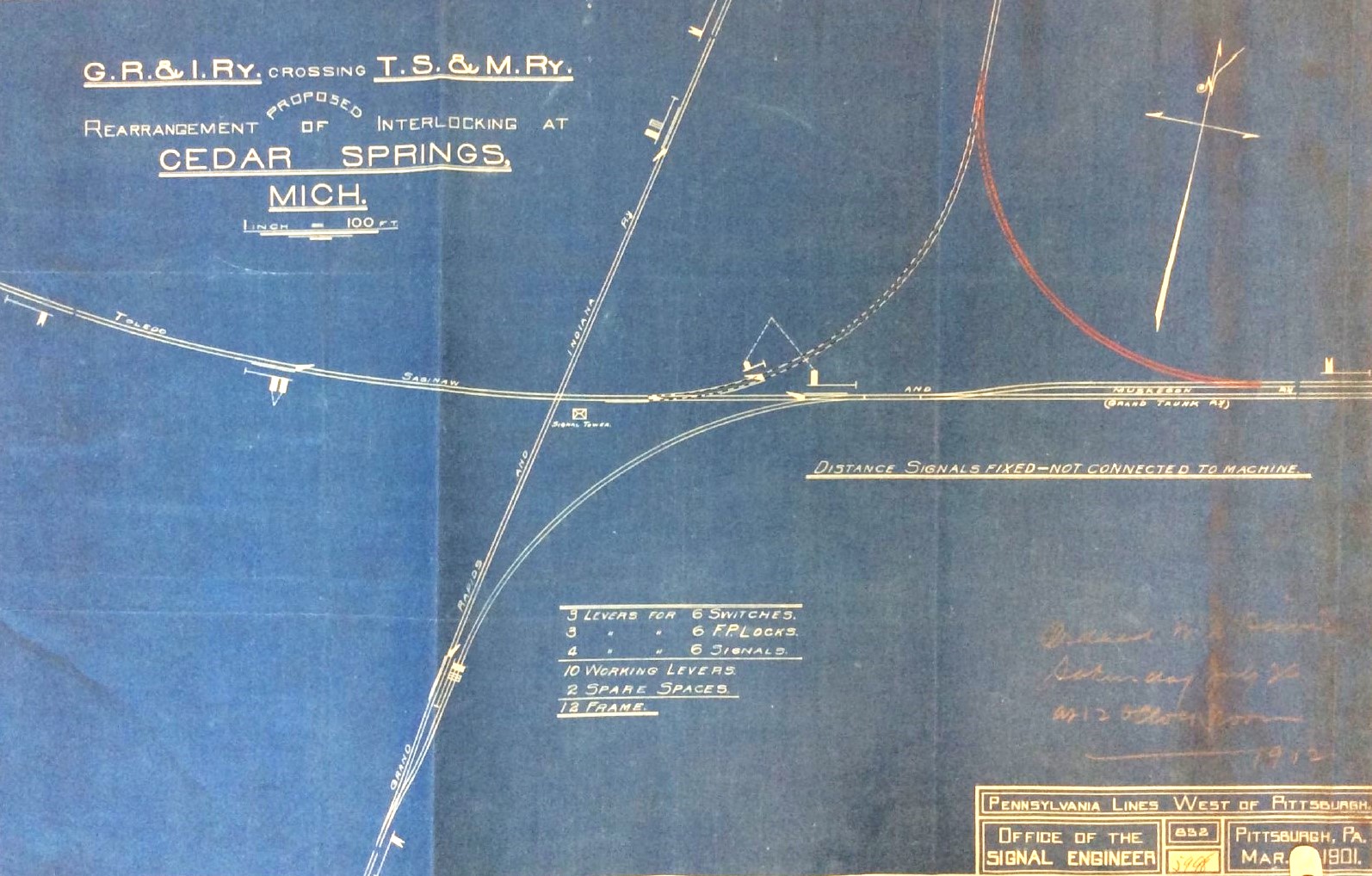 Cedar Springs Interlocking Blueprint